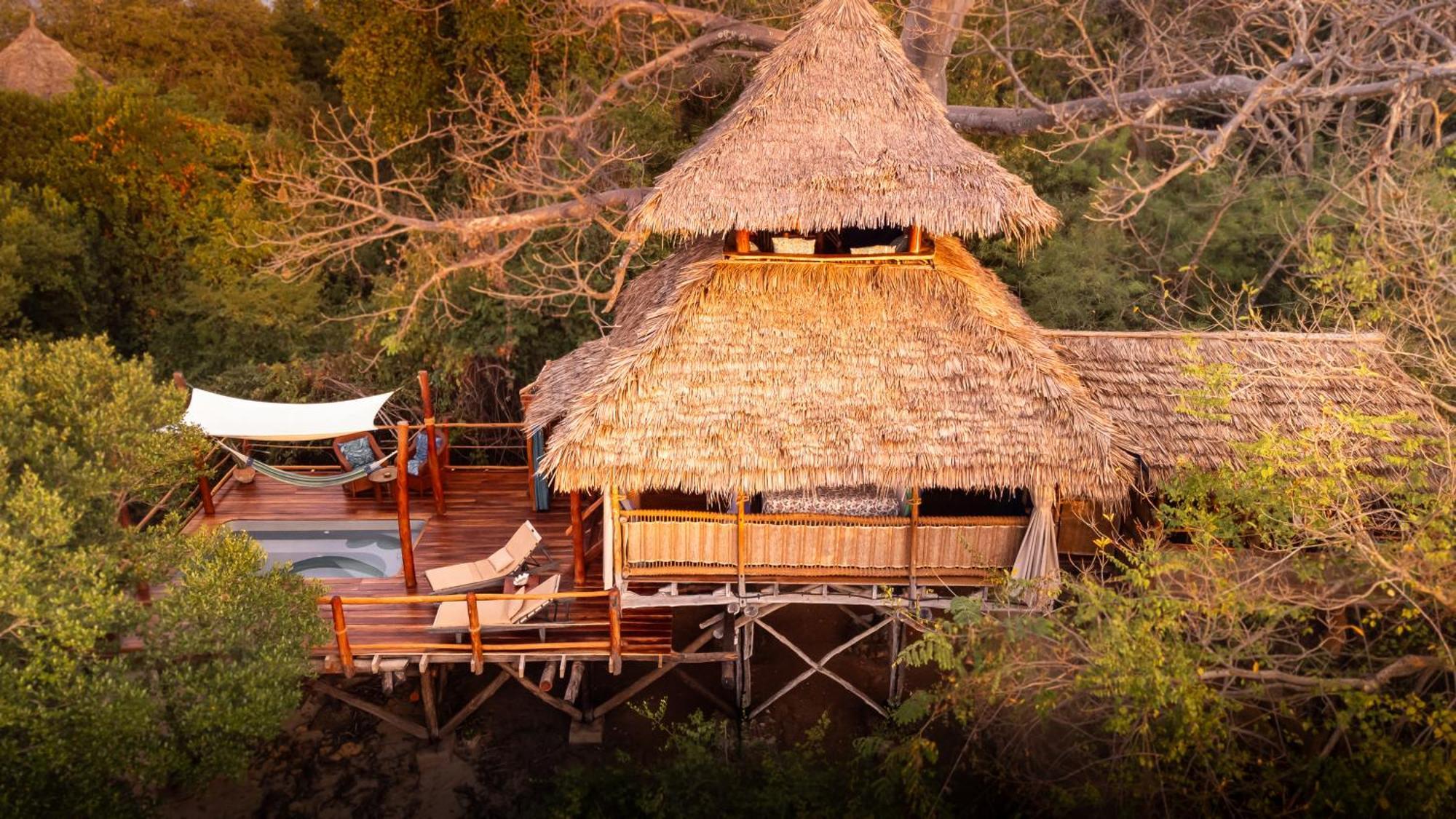 Chole Mjini Treehouses Lodge Utende Экстерьер фото