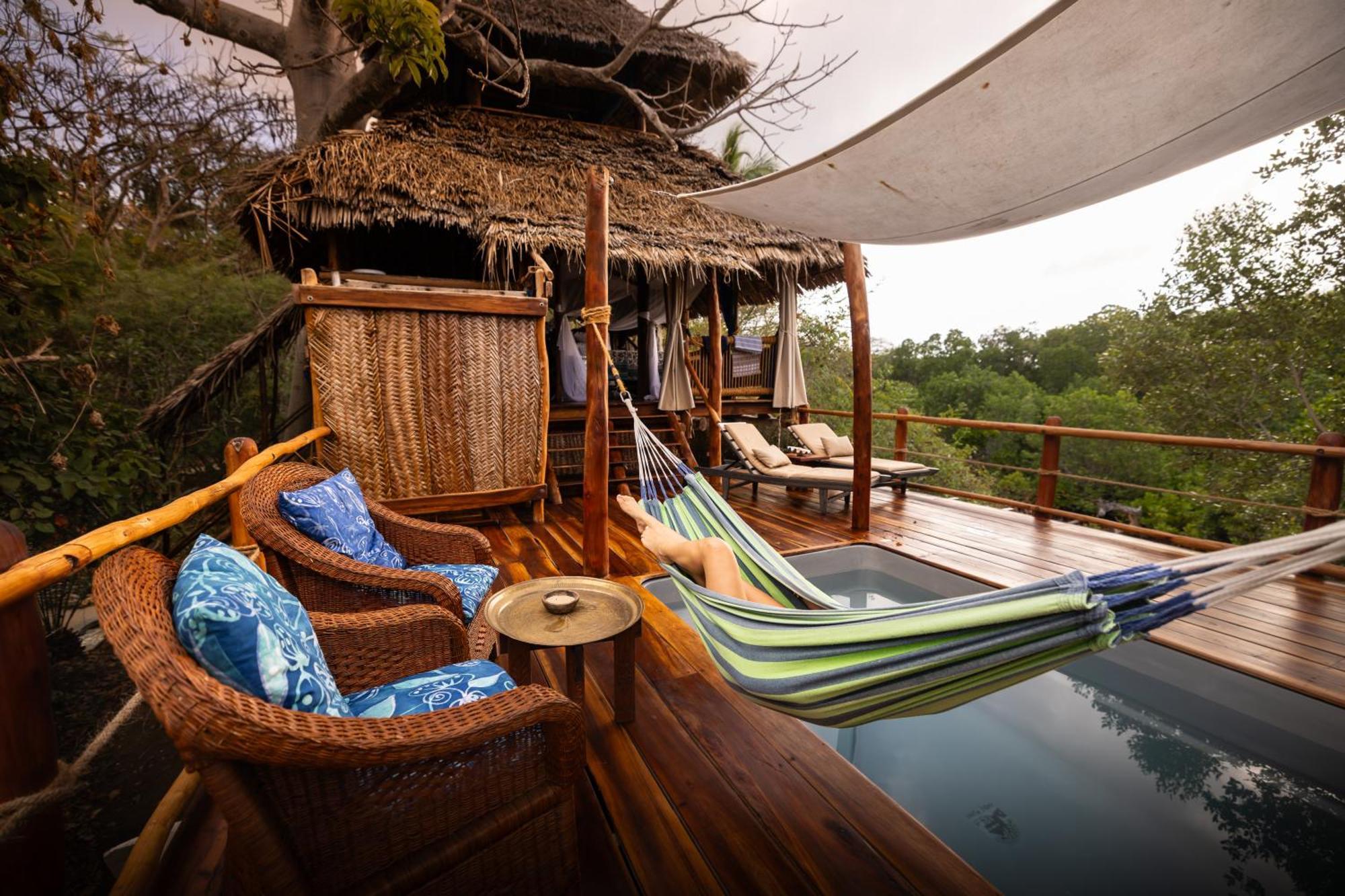 Chole Mjini Treehouses Lodge Utende Экстерьер фото