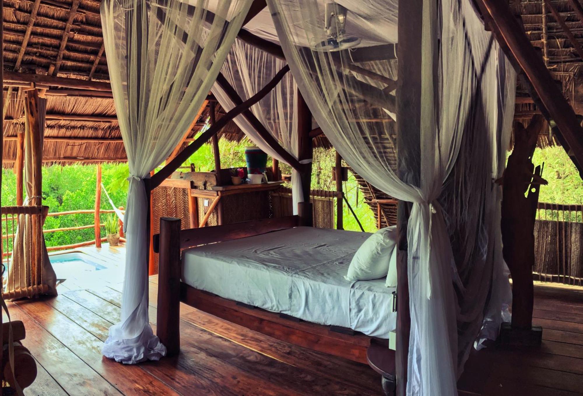 Chole Mjini Treehouses Lodge Utende Экстерьер фото