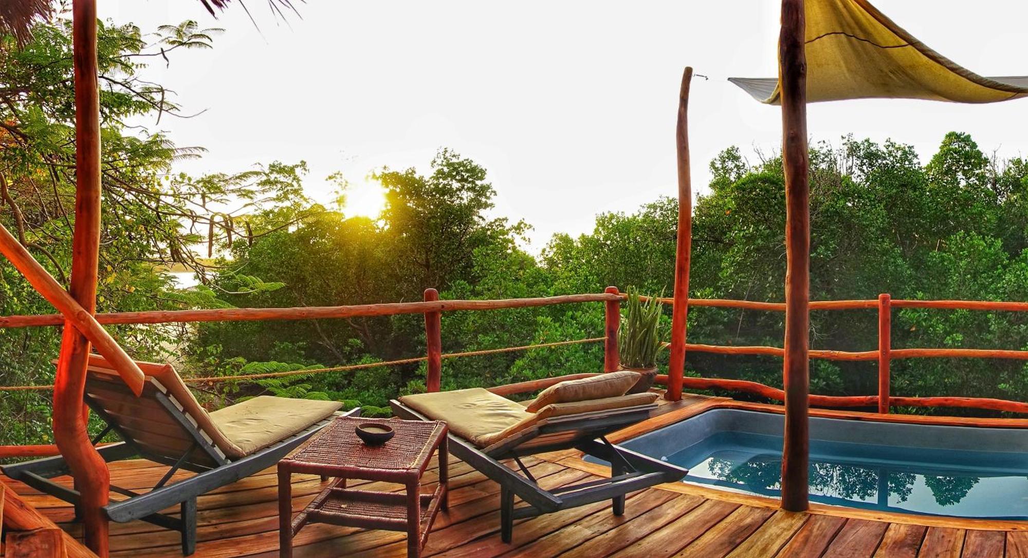 Chole Mjini Treehouses Lodge Utende Экстерьер фото