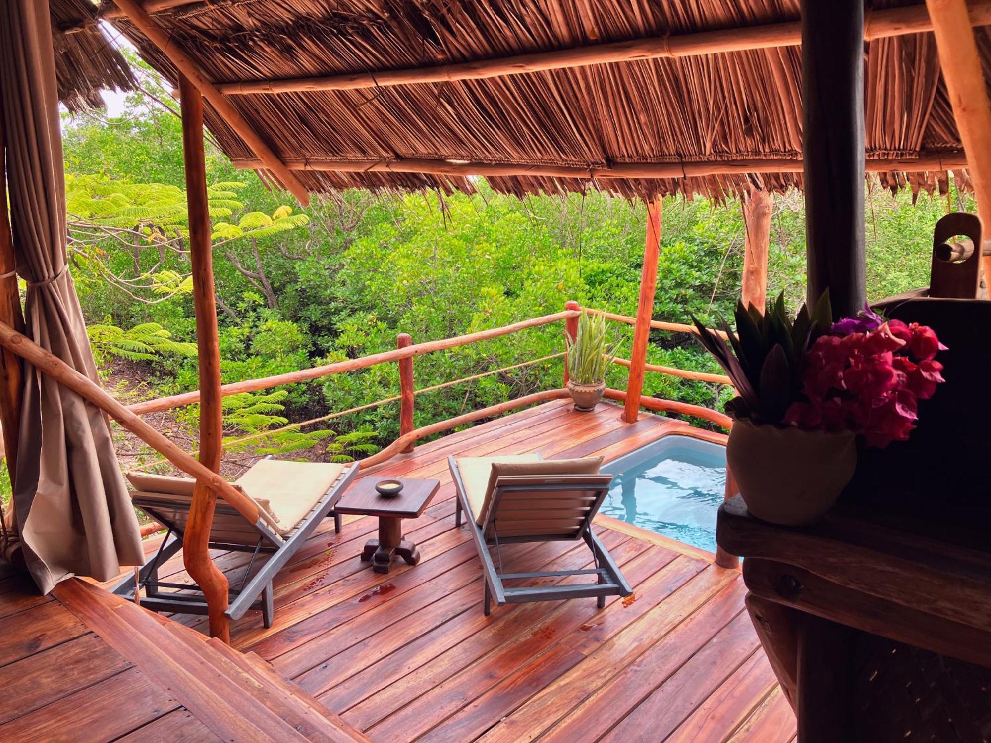 Chole Mjini Treehouses Lodge Utende Экстерьер фото