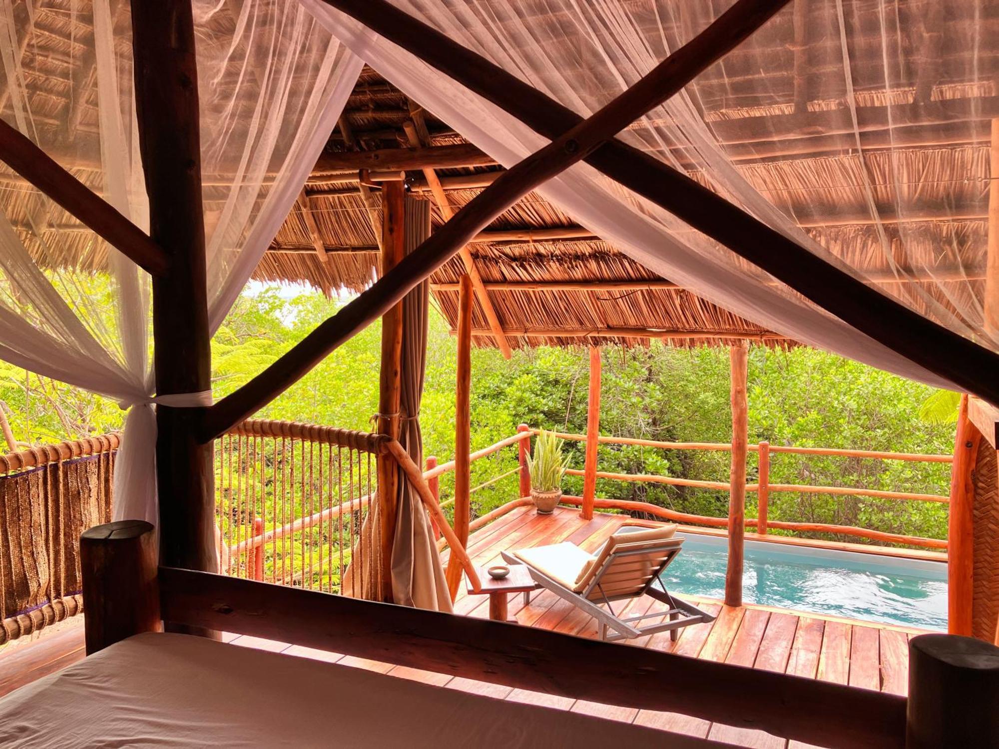 Chole Mjini Treehouses Lodge Utende Экстерьер фото